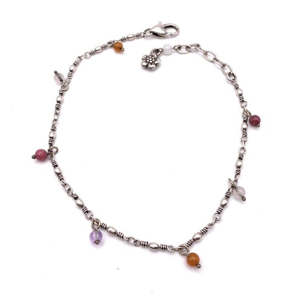 Brighton Figaro Hanging Natural Stone Bead Anklet, Ankle Bracelet - Picture 1 of 3